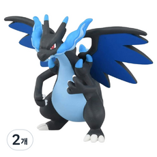 ACADEMY HOBBY MODEL KITS 寶可夢收藏 EMC 超級噴火龍X 寶可夢 Moncolle 公仔 S21046, 2個