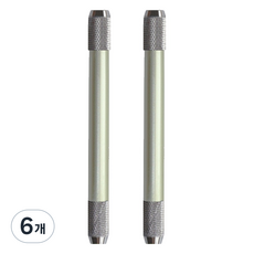 미소로운 양방향 연필깍지, 라이트그린, 6개