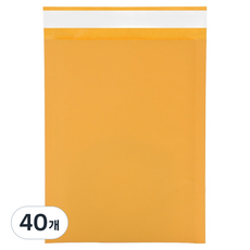 아이엔피 옐로우 종이 안전봉투, 40개