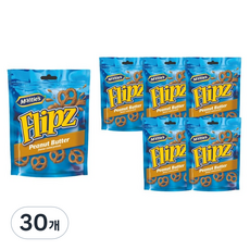 Flipz 麥維他 蝴蝶餅 花生醬口味, 30包, 90g