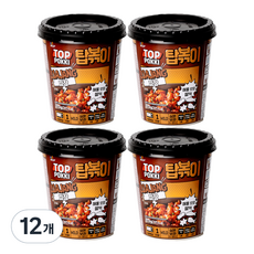 Topbokki 杯 Jjajang 風味, 173g, 12個
