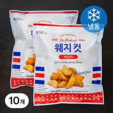 맛잇동 7 웨지컷 반달감자 (냉동), 10개, 400g