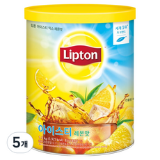 립톤 아이스티 믹스 분말 레몬맛, 1.5kg, 1개입, 5개