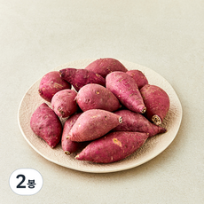 친환경 한입 꿀고구마, 1kg, 2봉