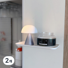 Lively Home 黏貼式折疊迷你層架 大, 2個, 白色