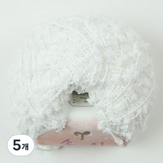 Ancalls Songi 編織線, 701 白色, 5個