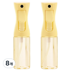 오템 안개 분사 분무기 스프레이 200ml, 노랑, 8개