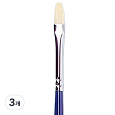 壓克力平頭畫筆, 02 2號, 3個