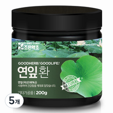조은약초 프리미엄 연잎환, 5개, 200g