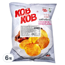 KOB KOB USEFUL 洋芋片 燒烤雞肉風味, 6個, 48g