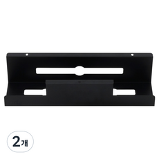 덱스탑 대용량 선정리 트레이 MCT-04, 2개, 블랙