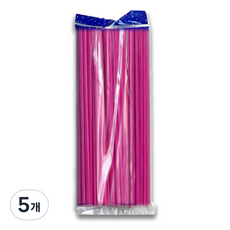 MaDaKkuMi 魔術魔法派對長條氣球 100入, 5個, 霧面玫瑰色