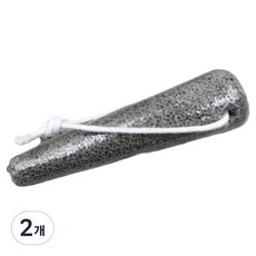 Kelbon 去硬皮足部護理去角質器 灰色附繩, 2個, 1入, 100g