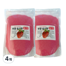棉花糖機專用糖粉 草莓味, 500g, 4包