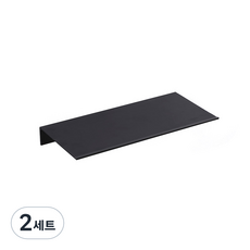 MONACO OLIVE 金屬線條免鑽孔纖薄層架 + Sealant Fix黏著劑 8g, 黑色, 2套