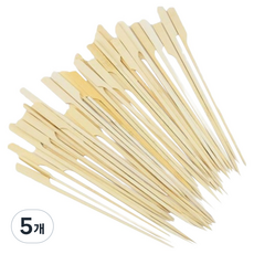 Apnalchangchang 多用途竹柄烤肉串 15cm, 5個, 100入