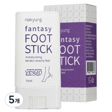 하경네이처웰 판타지풋스틱, 15ml, 5개, 1개입