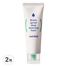 suiskin 嫩芽深層潔面乳, 2個, 80ml