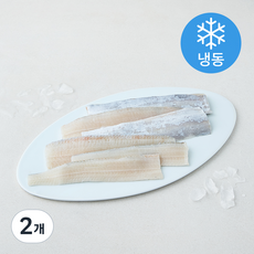 중매인신훈식 제주 손질 맑은소금 순살갈치(냉동), 2개, 360g