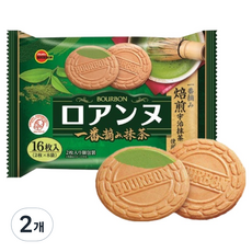 BOURBON 北日本 抹茶風味法蘭酥, 2包, 113g