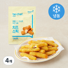 비셰프 치즈스틱 (냉동), 1kg, 4개