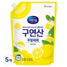 kitchen soap 檸檬酸廚房清潔劑補充包, 5個, 1.2L