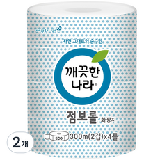 KleanNara 可綠納樂 ECO大捲筒衛生紙 300m, 4入, 2袋