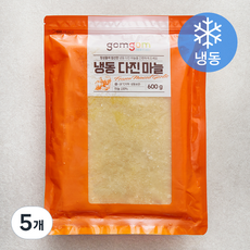 곰곰 다진마늘 (냉동), 600g, 5개