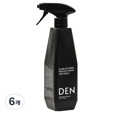 덴라이프 욕실 청소세제 우드세이지 앤 씨솔트 향, 6개, 500ml