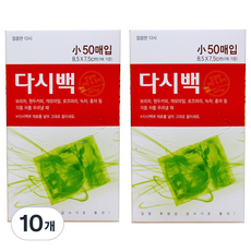 다시1369 티앤씨일렉트로닉스 다시백 소, 소(S), 50개, 10개