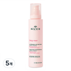 NUXE 巴黎歐樹 莓果玫瑰融化卸妝乳, 200ml, 5個