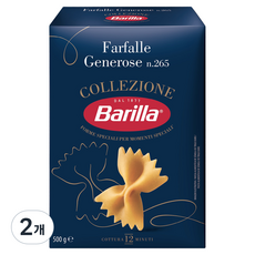 Barilla 百味來 文藝復興 蝴蝶麵, 500g, 2個