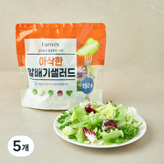 팜에이트 아삭한 알배기 샐러드, 150g, 5개