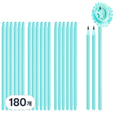 YOUNG ART 花朵鉛筆 B 愛心, 180個, 藍色