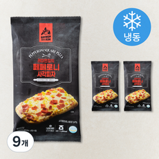 레이먼킴 페페로니 사각피자 (냉동), 115g, 9개, 1개입