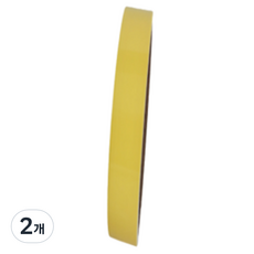 디트리 주차장 안전 반사 테이프, 2개, 옐로우