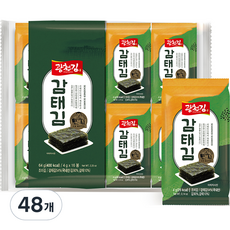 광천김 감태 도시락김, 64g, 3개