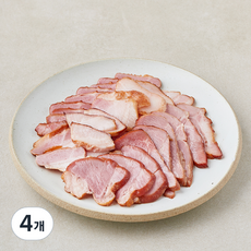 다향 참나무 훈제삼겹 슬라이스, 250g, 4개