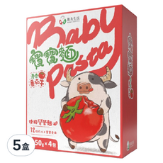 飯友 芹香番茄牛寶寶麵, 600g, 5盒