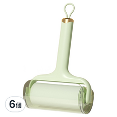 橡合杉 水洗粘毛器 綠色, 6個