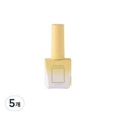 모스티브 천진난만 파스텔 컬러 시럽 젤네일, MCS-013 개구쟁이노랑, 5개, 12g