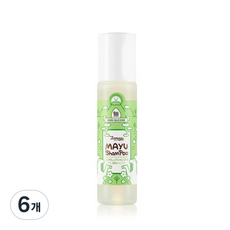 진마유 논실리콘 샴푸, 50ml, 6개