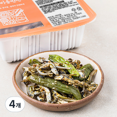 비움반찬 꽈리고추중멸치조림, 250g, 4개