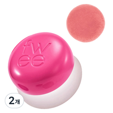 퓌 립앤치크 블러리 푸딩팟 5g, PK02 스커트, 2개