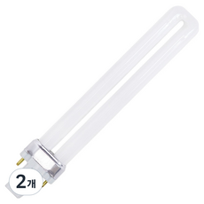 KDT FPX 삼파장 2핀 형광램프 13W FPX13EX-D, 주광색, 2개