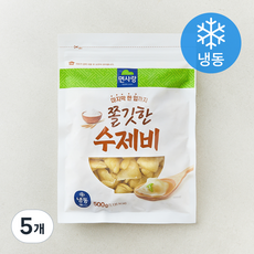 면사랑 쫄깃한 수제비 (냉동), 500g, 5개