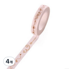 라이크존 접착 마스킹테이프, 옵션12, 4개