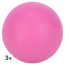 리와일딩 데일리 마시지볼 65 x 65 x 65 mm, 3개, 핑크