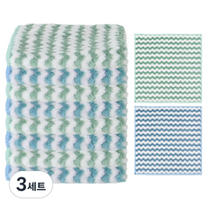 dayzel Wavy 柔軟抹布 2款 x 5入組, 3套
