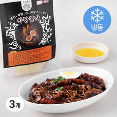 환희쫄라 짜장쫄라 (냉동), 485g, 3개